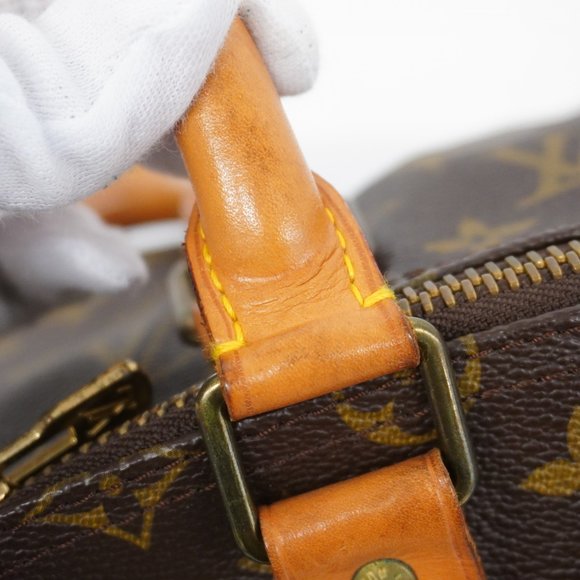 Louis Vuitton Boston Bag Monogram Keepall 50 M41426 Brown Men's Women's - Picture 16 of 16